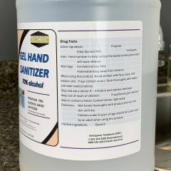 Gel Hand Sanitizer, 70% Alcohol-1